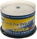 Datawrite DVD-R 16x Full Face White Printable 50 cake