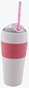 Copco Cold Beverage Travel Cup, Pink Butterfly/Daisy