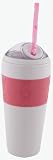 Copco Cold Beverage Travel Cup, Pink Butterfly/Daisy