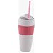 Copco Cold Beverage Travel Cup, Pink Butterfly/Daisy