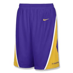 Louisiana State Tigers Youth Replica Basketball Shorts - Purple