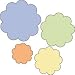 Cuttlebug 37-1206 2-by-2-Inch Dies, Set of 4, Flowers