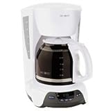 21PyFFoVTcL. SL160  Mr Coffee 12 Cup Programmable Coffee Maker   White