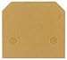 WEIDMULLER 0117920000 END/INTERMED PLATE,1.5MMW, SAK SERIES (1 piece)