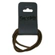 Smoothies Wide Flat Seamless Pony Tail Holders Brown 3 Pack