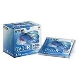Electronics : TDK - 10 x DVD-R - 4.7 GB 16x - jewel case - storage media