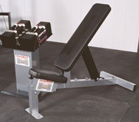 Power Block Pro Adjustable Bench - Silver