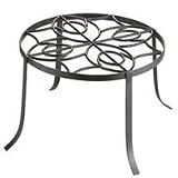 MINTCRAFT W52873 IRON PLANT STAND 15 - BLACK