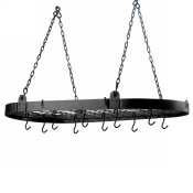 Old Dutch 36in x 18in Oiled Bronze Oval Pot Rack - 1 CS of 3