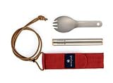 Snow Peak Carry-On Chopsticks & Short Spork Cutlery Set
