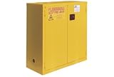 Flammable Cabinet With Manual Close Double Door 22 Gallon