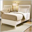 American Drew Sterling Pointe Off-White Wood Slat Bed 4 Piece Bedroom Set
