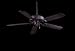 SAME DAY SHIPPING- Sundowner 54 - Indoor/Outdoor - Heritage Finish - Black All Weather Blades