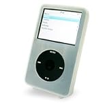 Silicone Skin Case for Apple iPod 5G Video 60GB ( White Color)