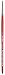 da Vinci Watercolor Series 1887K Paint Brush, Flat Light Ox Sabeline Hair, Size 1 (1887K-1)