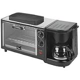 Kalorik 3 in 1 Mini Toaster Oven with Coffee Maker and Griddle