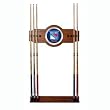 NHL New York Rangers 2 piece Wood and Mirror Wall Cue Rack