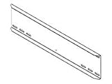 Metal Stud Wall Plate SP740, Slv