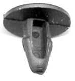 Retaining Clip-5MM Hole, 14MM Head, 3MM Panel Thickness, 10MM Stem (Qty: 250)