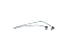 Flute In-Ear Headphones in Royal Blue by WeSC, Size: O/S, Color: Royal Blue