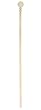 White Acanthus Leaves Estate Flag Pole