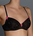 Betsey Johnson Intimates Bubble Mesh Balconette Bra