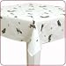 WINTERANGEBOT HUL 15 Tischdecke Serie Hulst Stechapfel Original Clayre & Eef 150 x 150 cm VERSANDKOSTENFREI