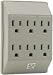 PPP 16000t 6-Outlet Wall Tap (Tan)