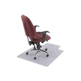 36W X 48L Chair Mat W/ 20 X 10 Lip For Carpeted Floor