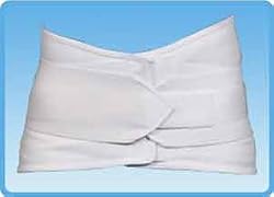 Triple White Pull Elastic Support-XLarge