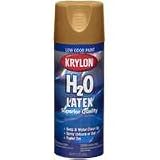 Krylon K02613000 H20 Latex Aerosol Spray Paint, 12-Ounce, Panama Canal Beige