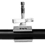 Matthews Matthellini Clamp with 2 End Jaw Configuration, Silver