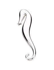 0.925 Sterling Silver Sea Horse Brooch / Pendant