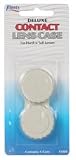 Deluxe Contact Lens Case for Hard or Soft Lenses by API