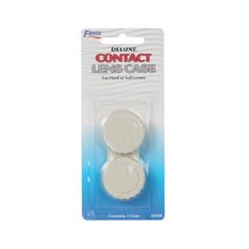 Deluxe Contact Lens Case for Hard or Soft Lenses