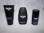 DRAKKAR NOIR by Guy Laroche Gift Set for MEN: EDT SPRAY 3.4 OZ & AFTERSHAVE BALM 1.7 OZ & DEODORANT STICK 2.6 OZ