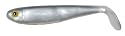 Hardnose Swim Shad 4per pk w/7/0 Hook Silver Shiner - Manns Bait Co SWMB55-04, Fishing Lures & Lure Kits