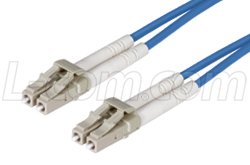 62.5/125 Colored Fiber Optic Duplex Cables with LC, SC and ST Connectors