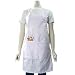 Search : Garfield G045-LA9730 Garfield Chef White Embroidered Apron