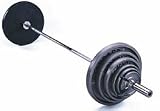 GREY 300 LB HAMMERTONE ENAMEL OLYMPIC SET