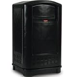 Rubbermaid 3964 Plaza Container - Black