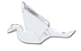 Solid Sterling Silver Crane Origami Charm (3.4g)