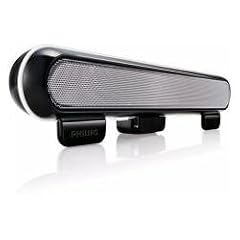 Philips SPA 5210 Notebook Lautsprecher (Kabelmanagement, USB 2.0) schwarz