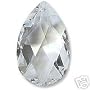 1.5" 32% Lead Peardrop Suncatcher Crystal Prism