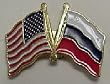 Russia & U.S. Lapel Pin