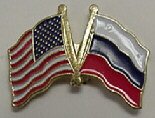 Russia & U.S. Lapel Pin