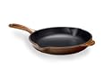 Le Creuset Enameled Cast-Iron 9-Inch Skillet with Iron Handle, Chestnut