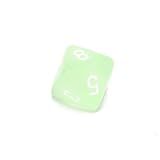Chessex Frosted 16mm Light Green and white d8