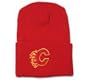 NHL Hat - Calgary Flames Knit Cap (Youth)