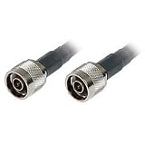 N TYPE MALE TO N TYPE MALE COAX CABLE, 3FT